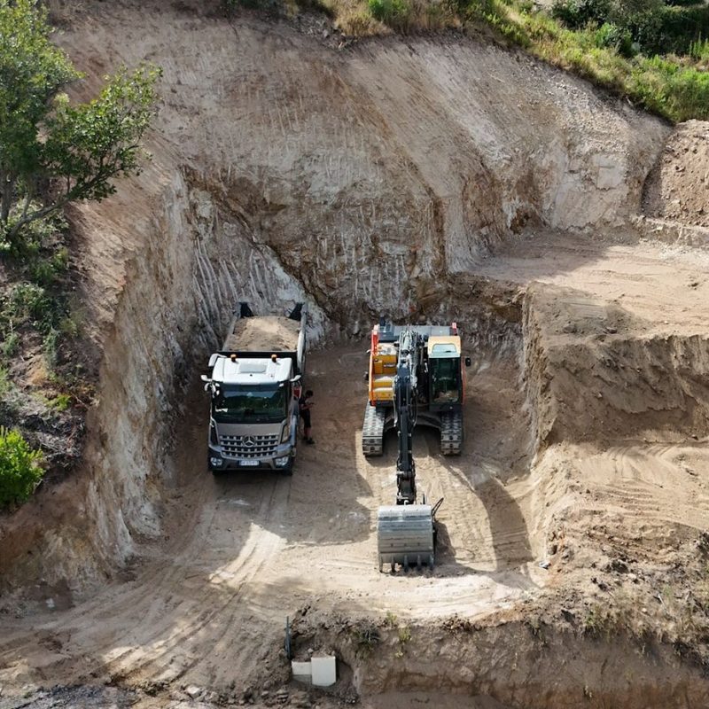 peretti wavier terrassement ajaccio porticcio pietrosella - terrassement